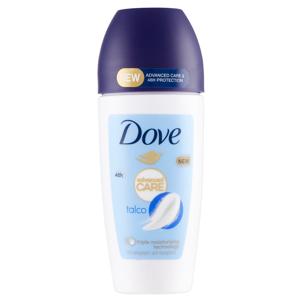 Dove Deo Advanced Talc Roll-On Ml50