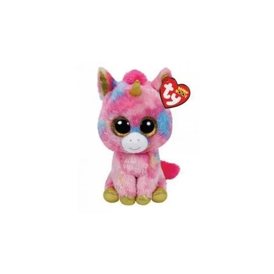 Ty Peluche Beanie Boos 15Cm Unicorno Fantasia