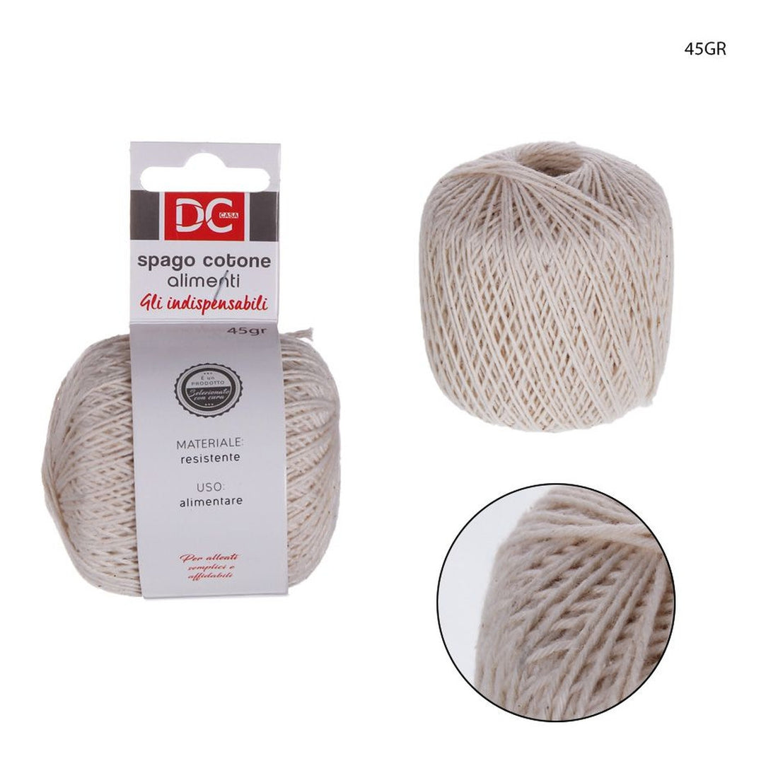 Dc - Spago Di Cotone Per Alimenti 45Gr