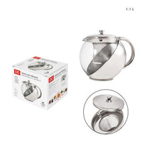 Dc Teiera C/infusore vetro 0.9L