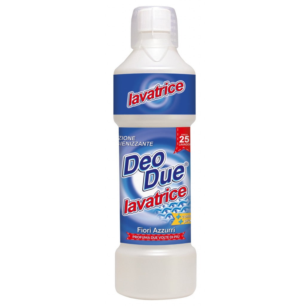 Deo Due Lavatrice Fiori Azzurri