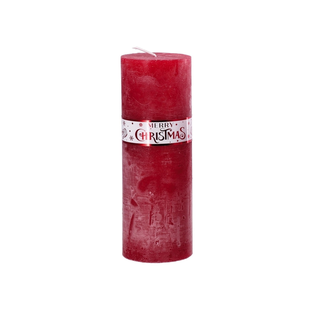 Ad Scented Candle Red Frost Nat Diam7Xh20