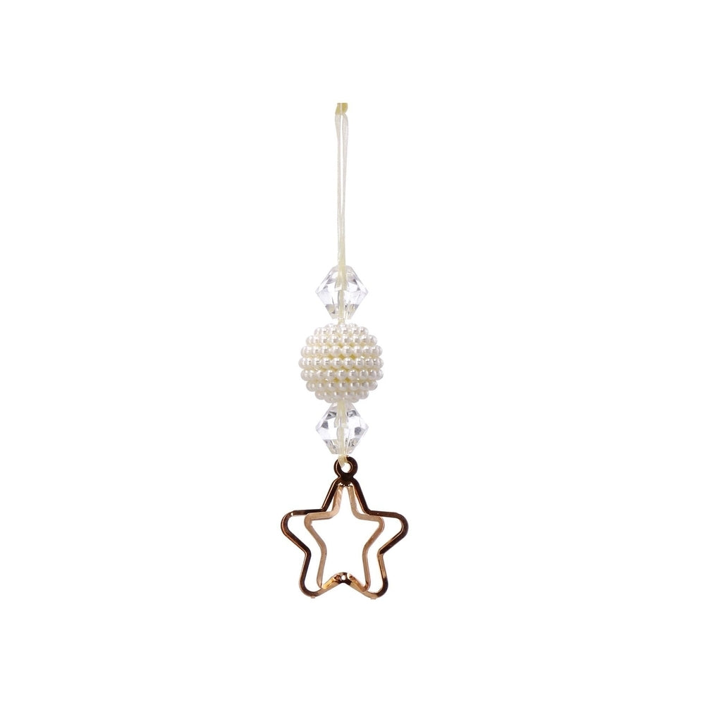 Ad Christmas Decoration Iron Acrylic 4 Assortments Random 5X16cm 1Pc