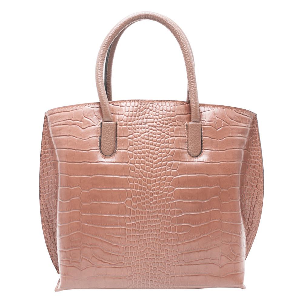 Belinda - Borsa a Mano in Pelle Effetto Cocco - FrasiBags