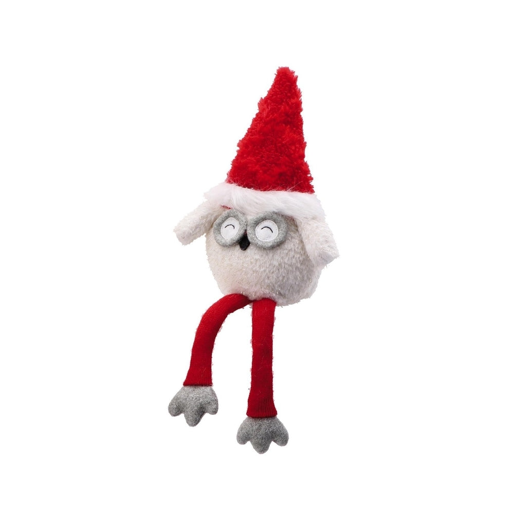 Ad Christmas Decoration Owl Random Assortment 2Colors 18X9Xh40cm