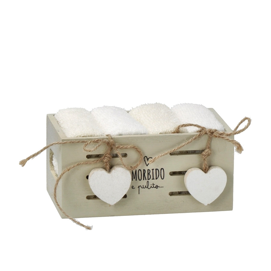 Ad Cestino con salviette 30X30Cm