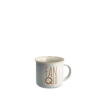 Ad - 2-color porcelain cup D9.5Xh8.5