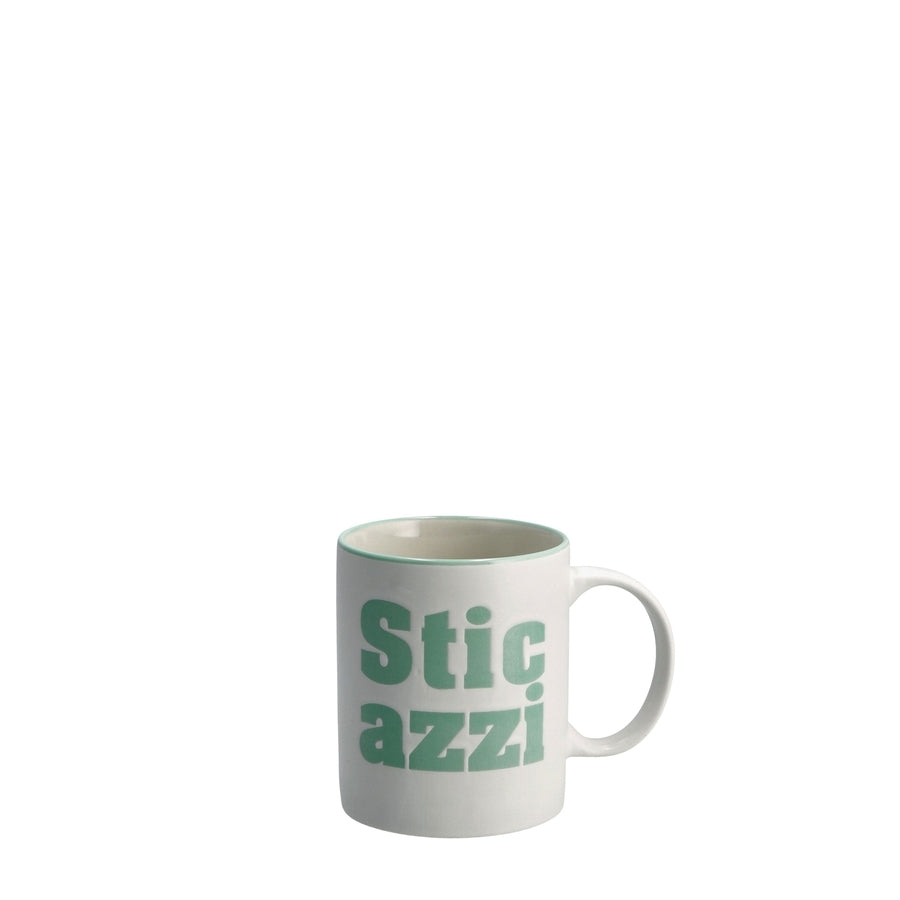 Ad - Mug Cup Porcelain written 2 colors 340Ml