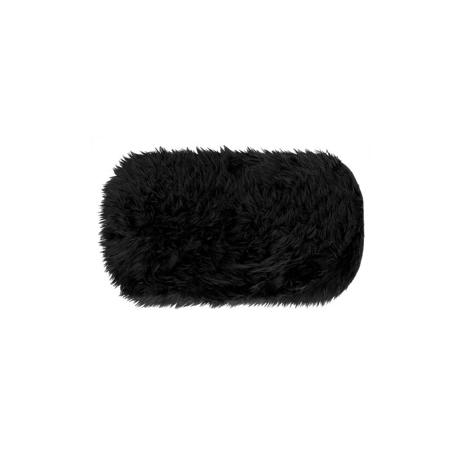 Ad Tappeto Ovale Furry 4 colori 58X102Cm