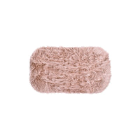 Ad - Furry Oval Rug 4 Colors 58X102Cm