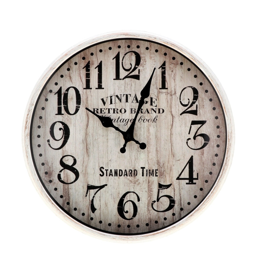Ad Orologio Parete Plastica 4 modelli D27,5