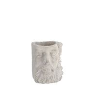 Ad Vaso Cemento Zeus 2 colori 14,5X14Xh18Cm