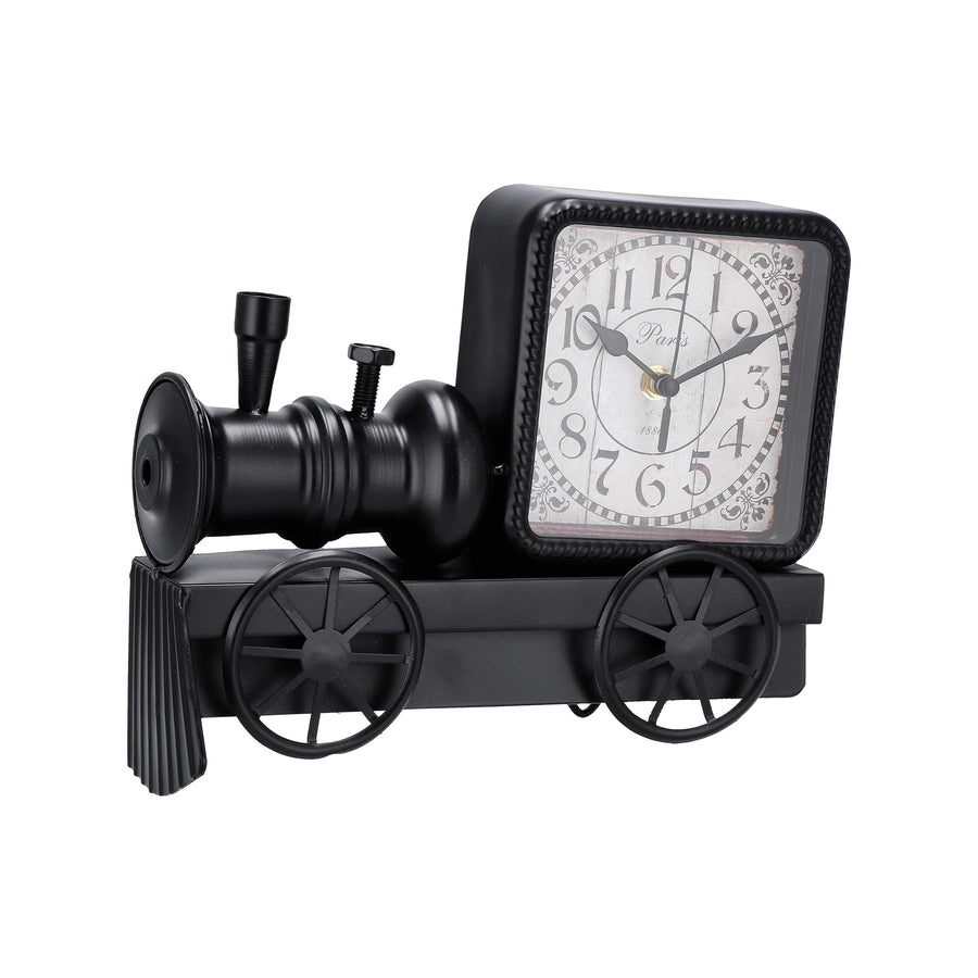 Ad Orologio treno in ferro 27X9Xh21Cm