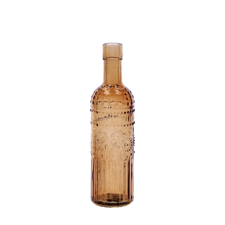 Ad - Glass Candle Holder Bottle 6 Colors D55Xh20