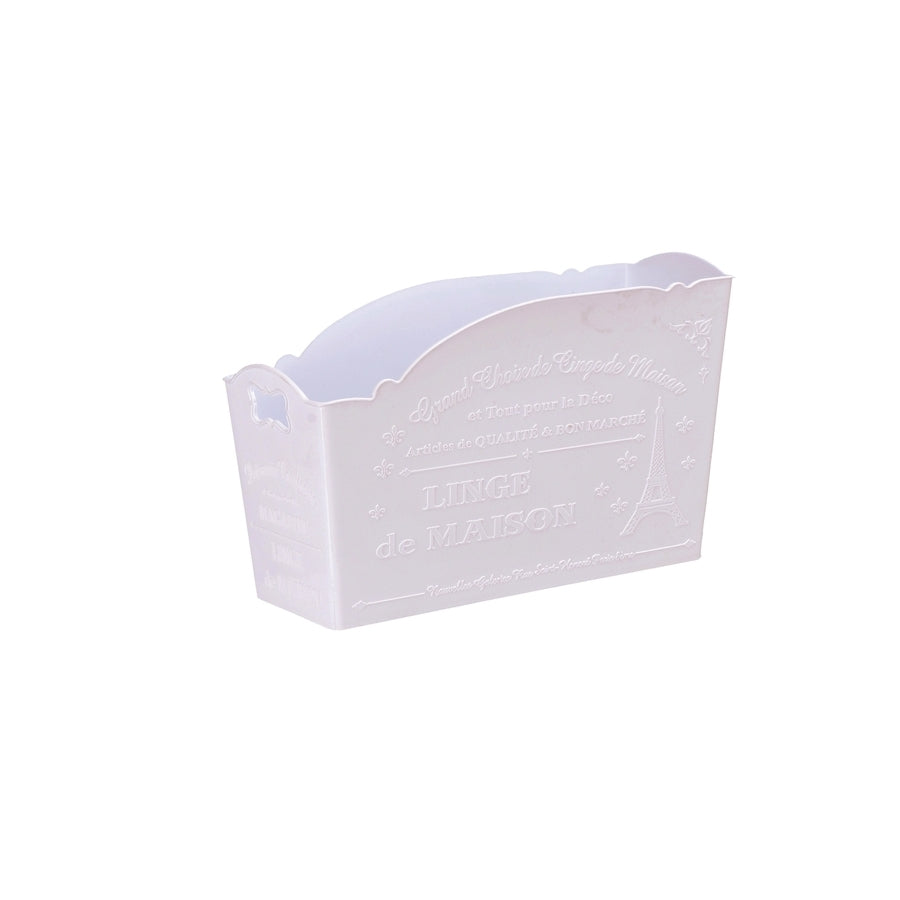 Ad Cestino portaoggetti Linge 3 Colori 27X10Xh17 Cm