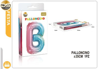 Dz Party Palloncino Multicolore Lettere Alfabeto (A-Z) 35Cm