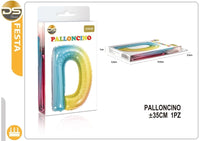 Dz Party Palloncino Multicolore Lettere Alfabeto (A-Z) 35Cm