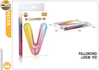 Dz Party Palloncino Multicolore Lettere Alfabeto (A-Z) 35Cm