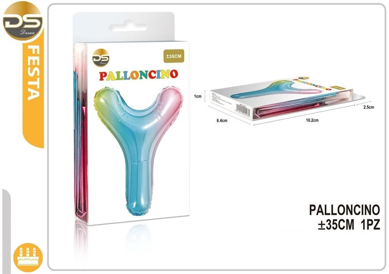 Dz Party Palloncino Multicolore Lettere Alfabeto (A-Z) 35Cm