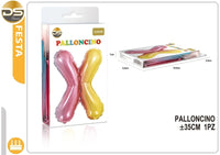 Dz Party Palloncino Multicolore Lettere Alfabeto (A-Z) 35Cm