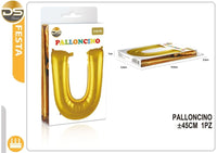 Dz - Party Balloon Gold Alphabet 45Cm