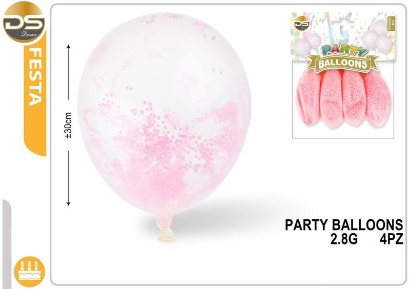 Dz Party Balloons 30Cm 4Pz6