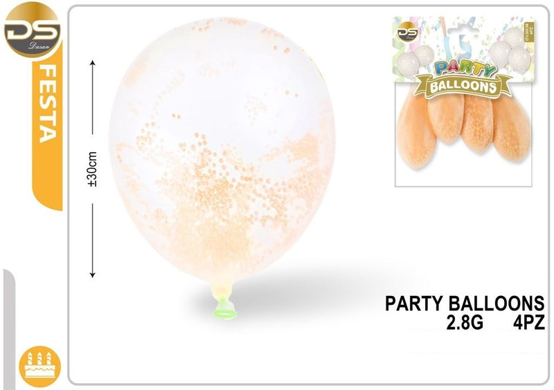 Dz Party Balloons 30Cm 4Pz6