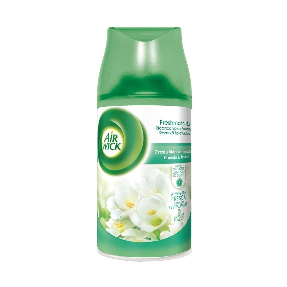 Air Wick - Fresh Matic Ricarica Fresia e Gelsomino 250Ml