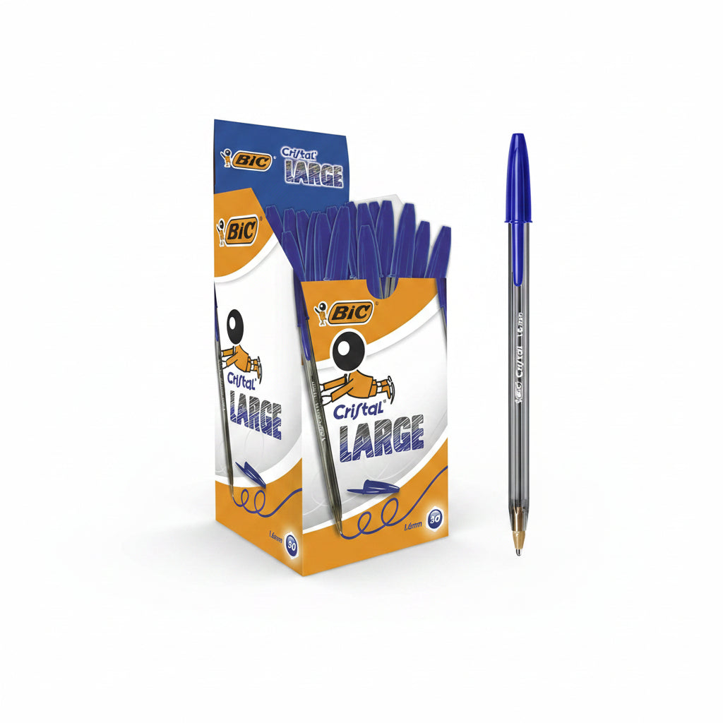Bic - Penna Cristal Large 16 Blu