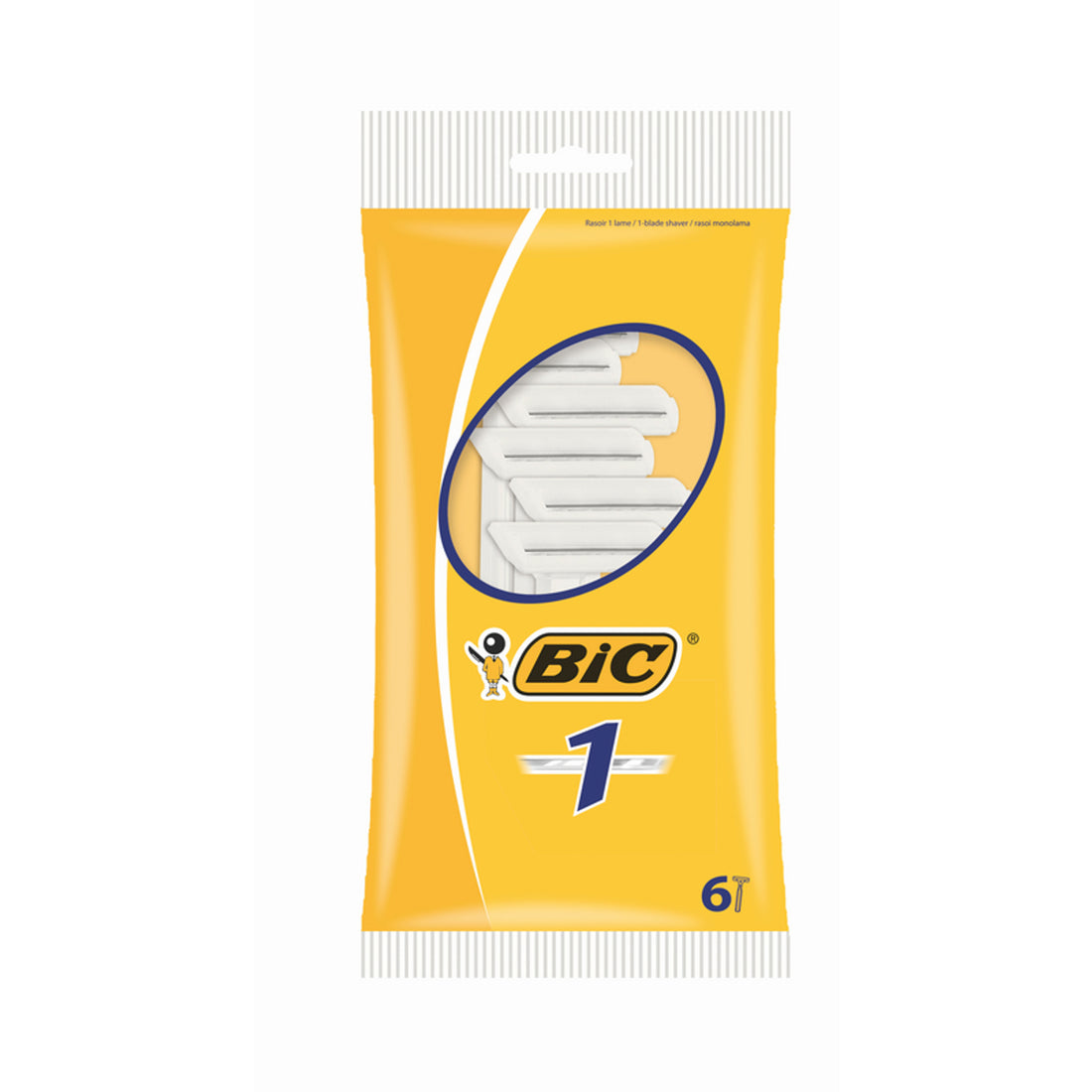 Bic Rasoio Monolama Pochettes 6 Pz