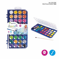 Pryma  Acquerelli 16 colori 23Mm