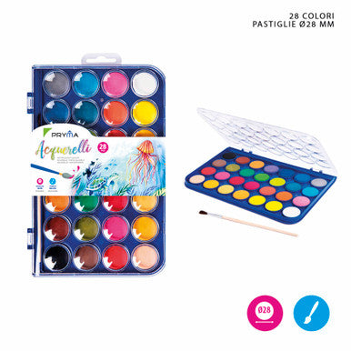 Pryma Acquerelli 12/28 colori