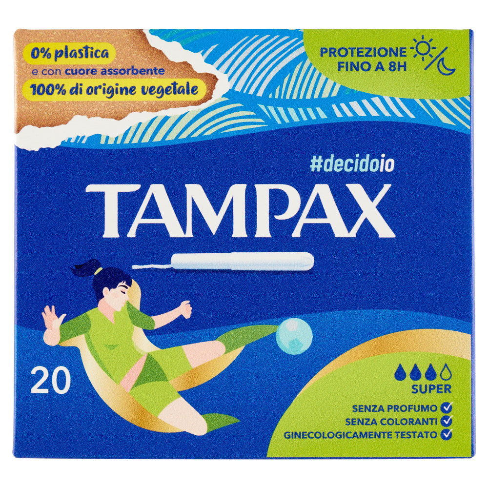 Tampax Super Sanitary Pads 20Pcs