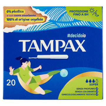 Tampax Super Sanitary Pads 20Pcs
