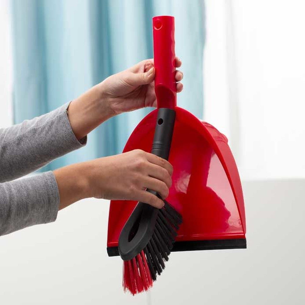 Vileda - 2 in 1 dustpan with brush
