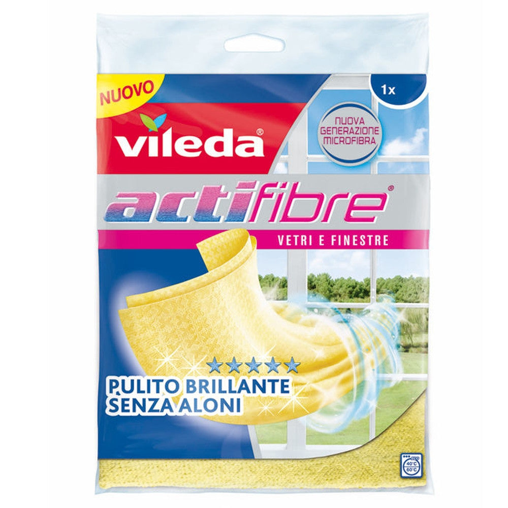 Vileda Panno Actifibre vetri e finestre