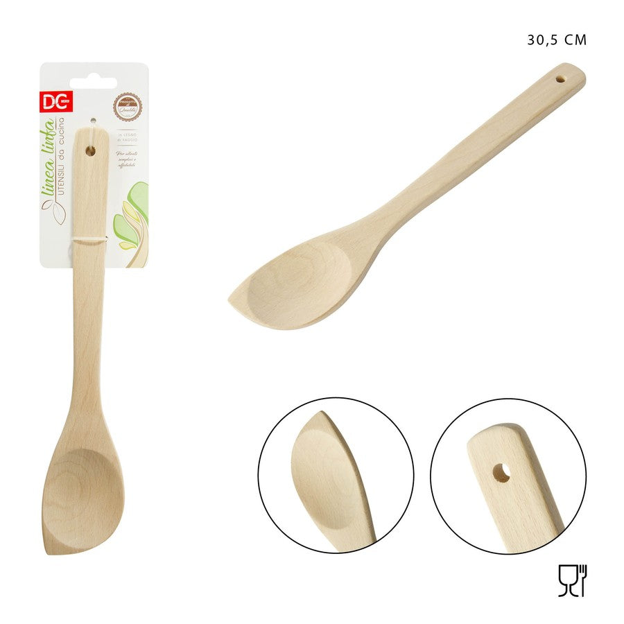 Dc Cucchiaione Faggio 35X6.5Cm
