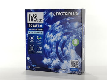 G.Natale Tubo Led 10Mt X Int/Estprog. Ghiaccio