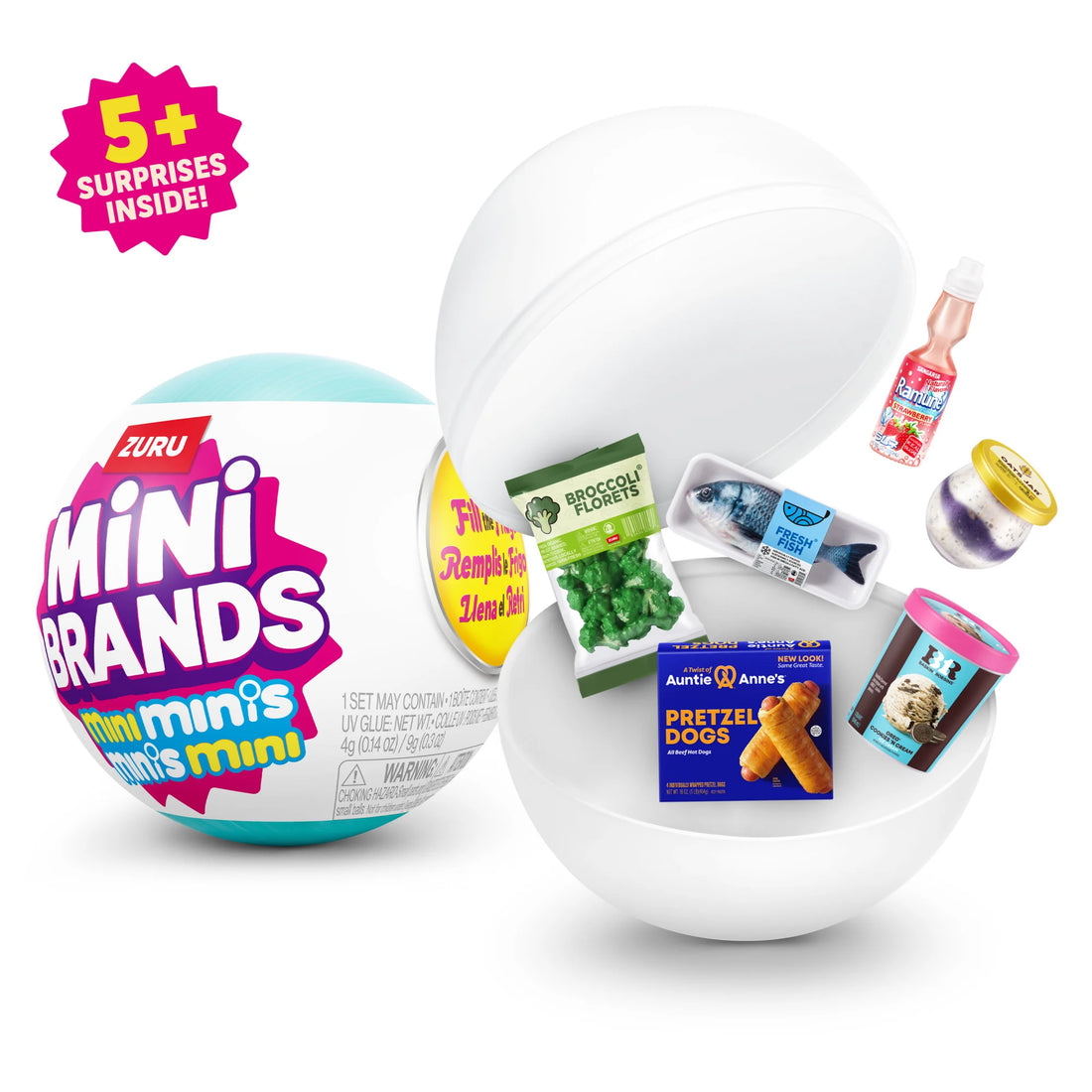 Mini Brands Fill The Fridge Capsules