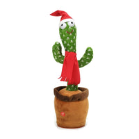 G.Natale Cactus Ballerino Natalizio 32X12 Cm