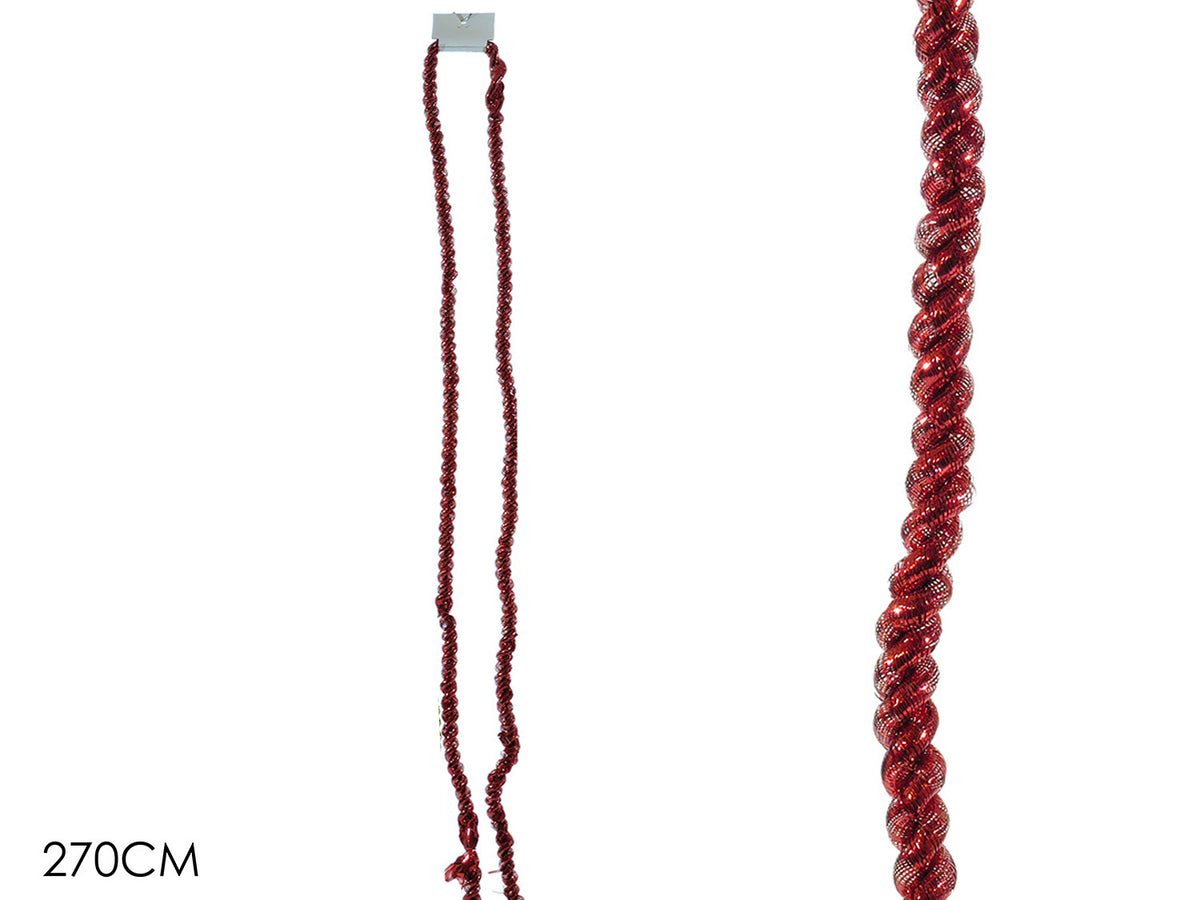 G.Natale Filo Natalizio  2.7Mt Rosso