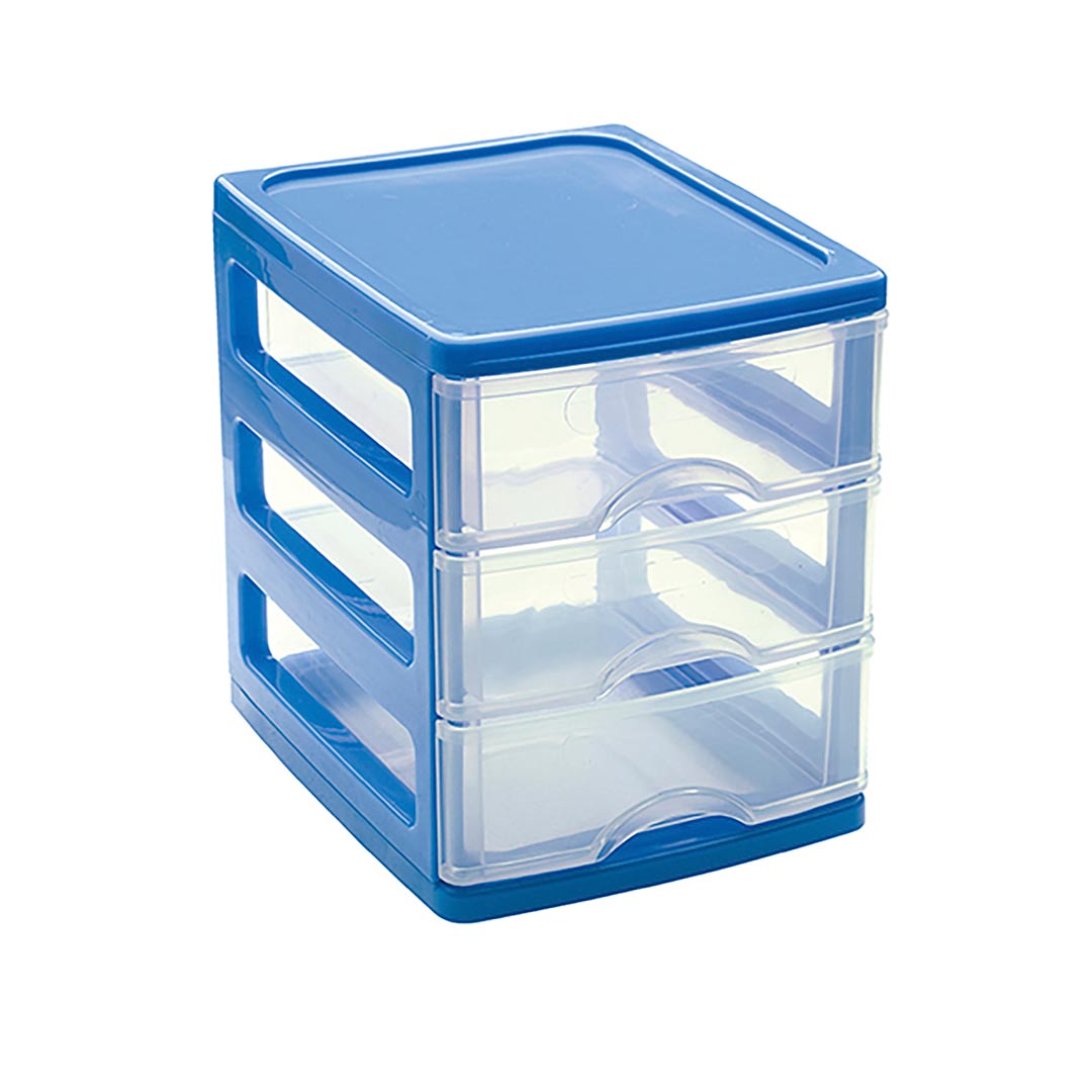 PlasticForte® - 3 Drawer Chest Turia Surtido Nba