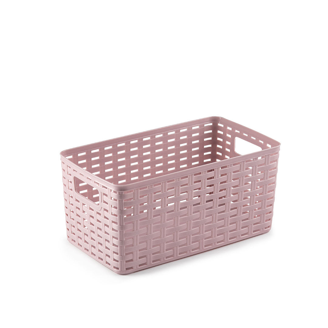 PlasticForte® - Rattan Basket 5L 28X17 Cm Surt Vrm