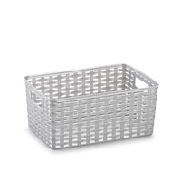 PlasticForte® Cesta Rattan 6L 29 X 19,5 Cm
