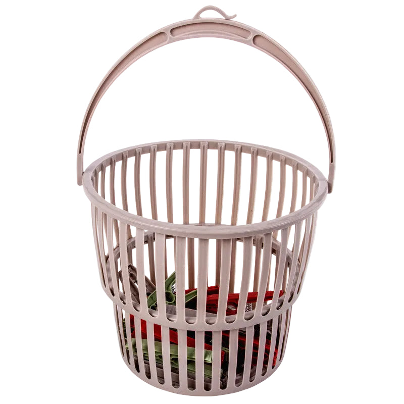Precious Clothes Peg Basket With 20 Clips