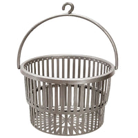 Precious Empty Round Clothes Peg Basket
