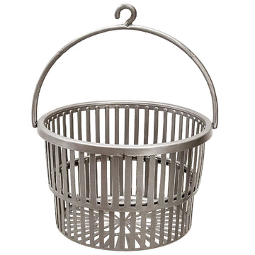 Precious Empty Round Clothes Peg Basket