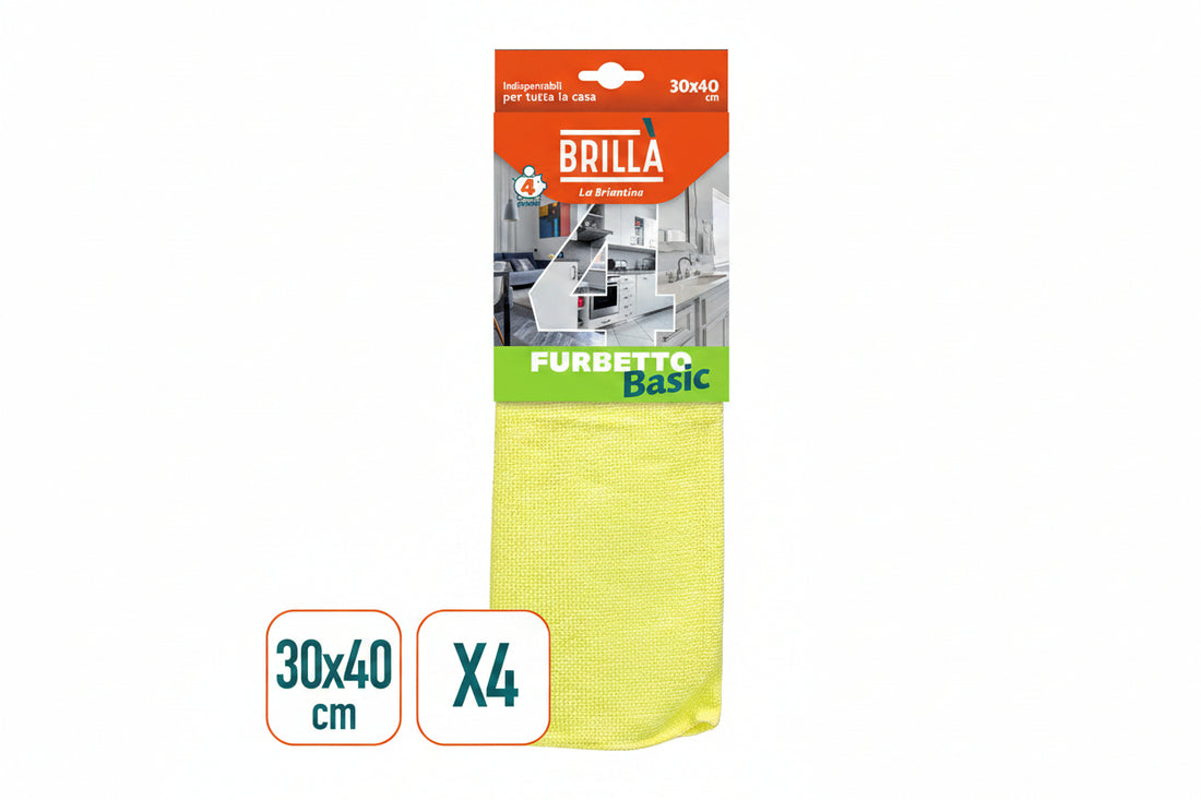 Brillà - Panni Furbetto 30X40Cm 4Pz
