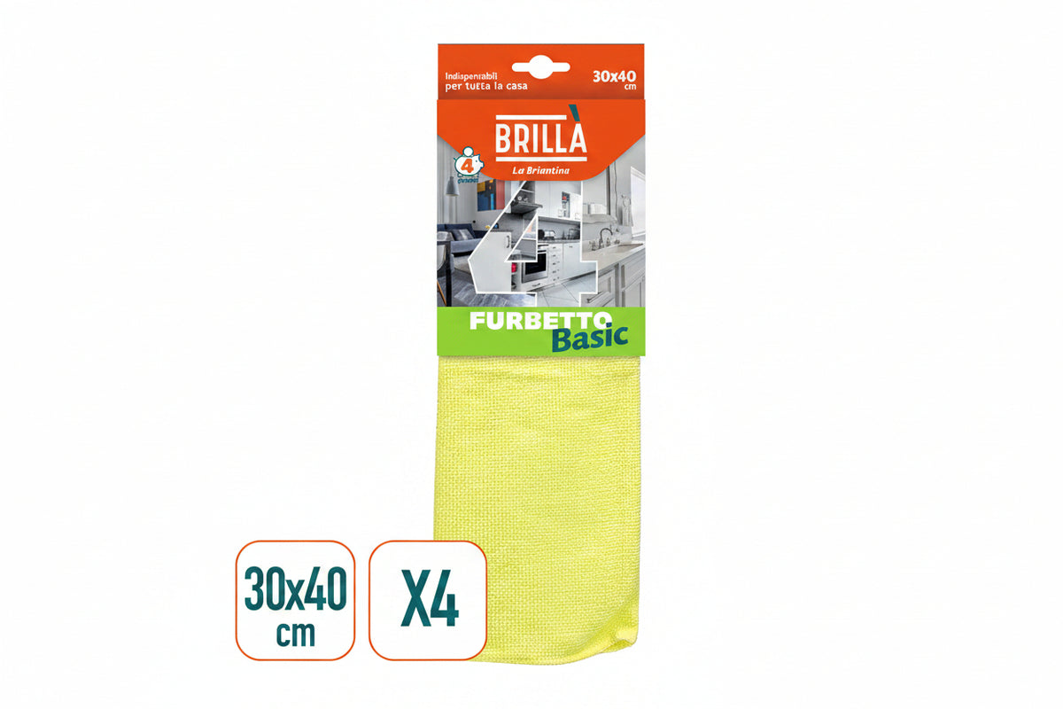 Brillà - Panni Furbetto 30X40Cm 4Pz