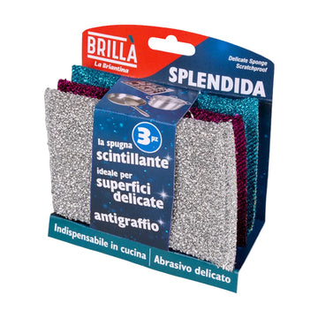 Brillà - Spugne Splendida 3Pz